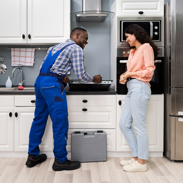 can you provide an estimate for cooktop repair before beginning any work in Folsom